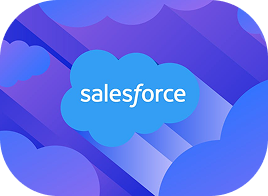 Salesforce consulting and CRM solutions illustration